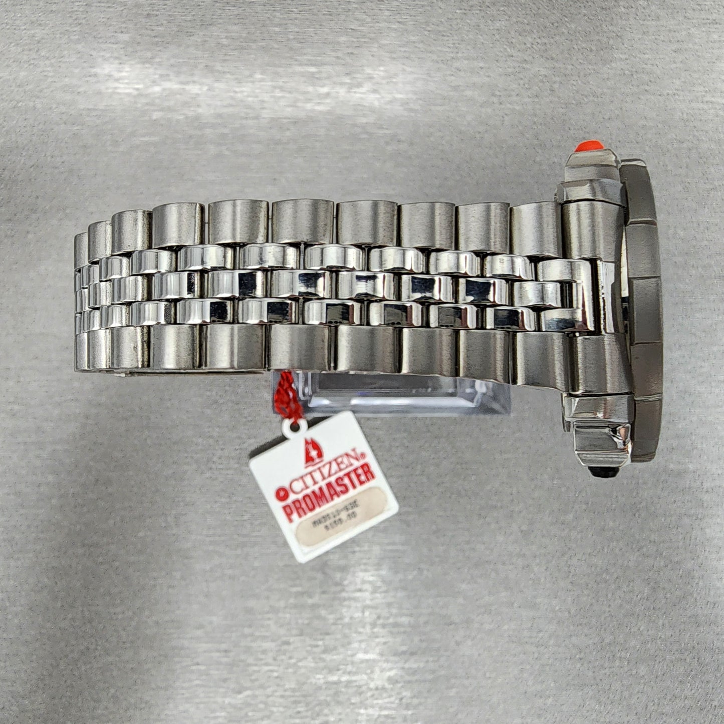 Citizen Windsurfer Watch Men 39mm Digital Stainless Steel D060-086953 Vintage