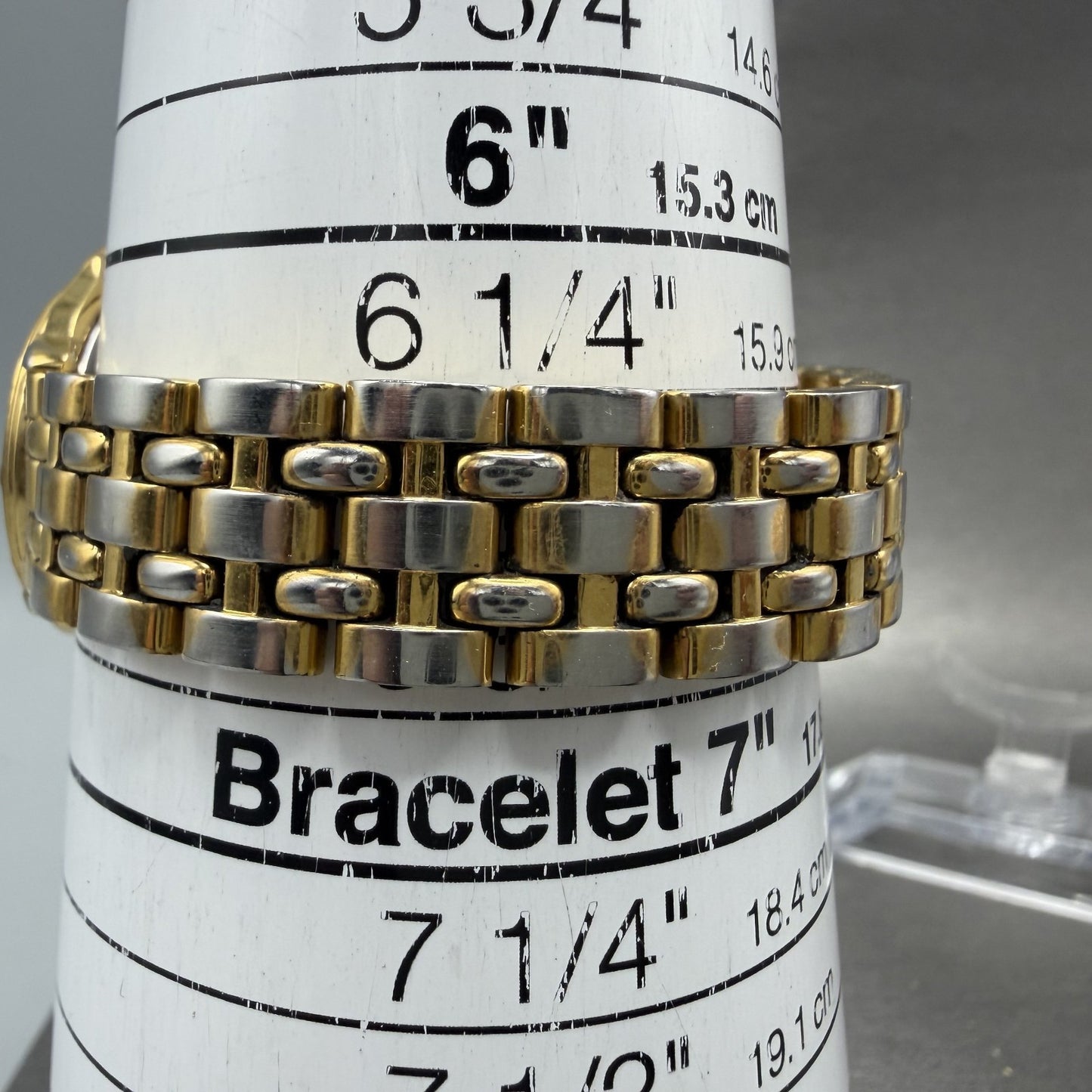 Raymond Weil Tango Watch Women 28mm Cream Dial Gold Plated Date New Batt 5360 AB10