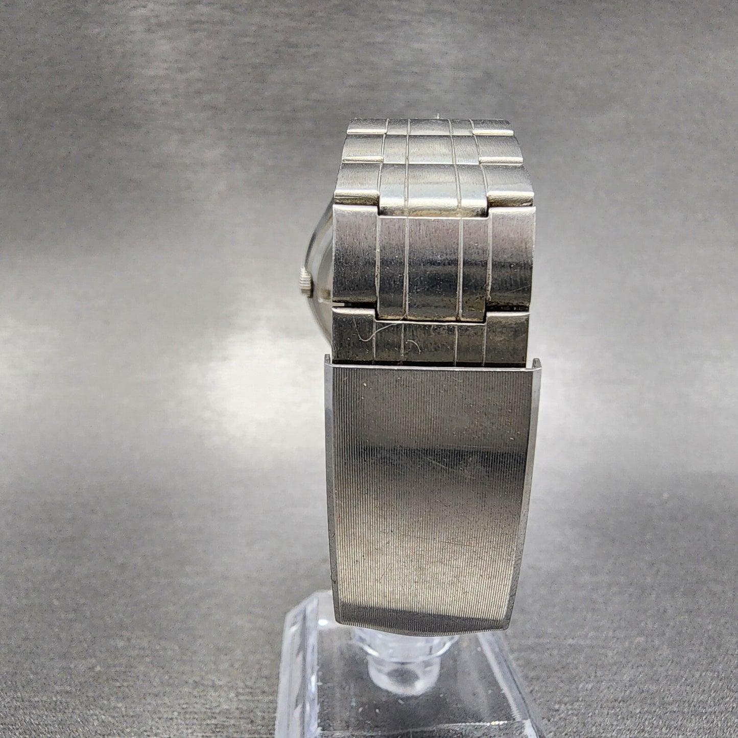 Seiko Lord Matic Special Watch Men 37mm Silver Dial Steel Daydate 5206-6061 Runs