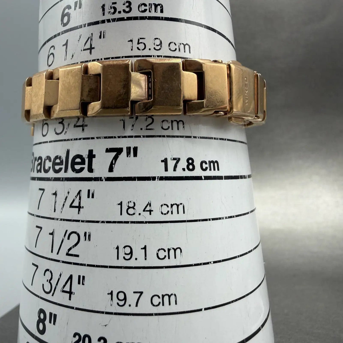Seiko Wired Tank Watch Women 14mm MOP Dial Rose Gold Tone Rectangle New Battery10