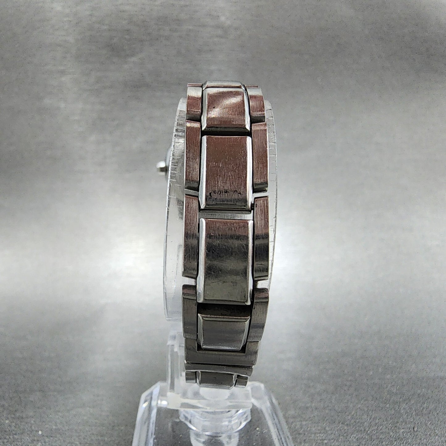 Movado Museum Watch Women 25mm Black Dial Stainless Steel Round New Battery