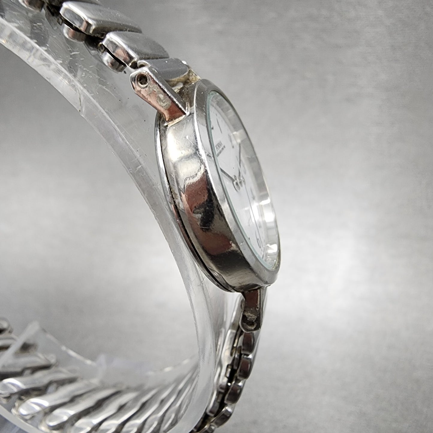 Citizen Forma Watch Women 24mm White Dial Silver Tone 5930-F90044 New Battery