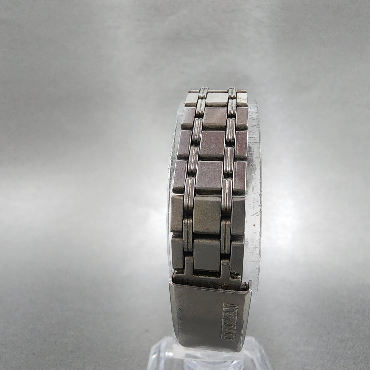 Citizen Automatic Watch Women 25mm Green Dial Steel Day date Round Runs VTG