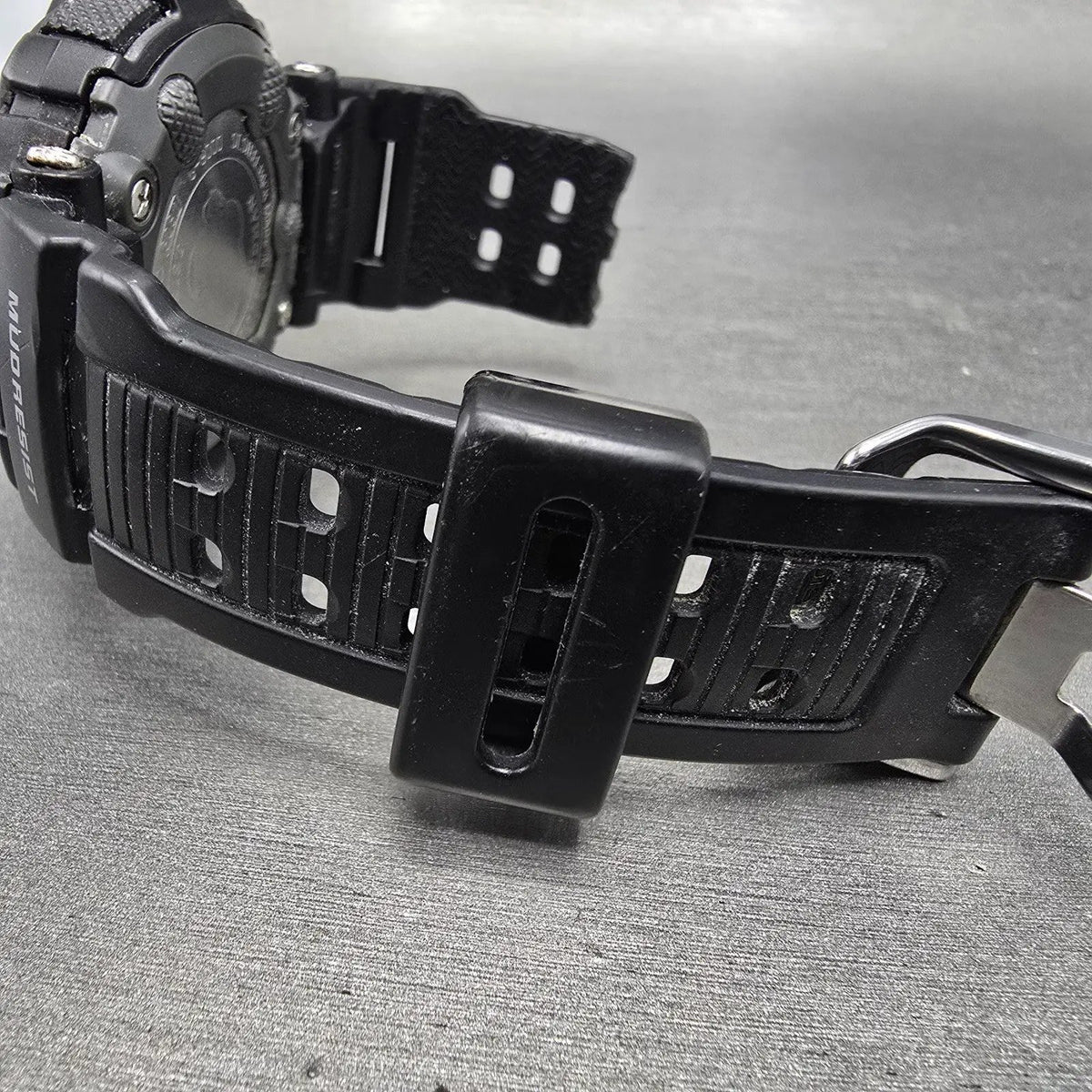 Casio G-Shock Mudman G-9000 Watch Men 46mm Black Gray Chrono Alarm READ New Batt11