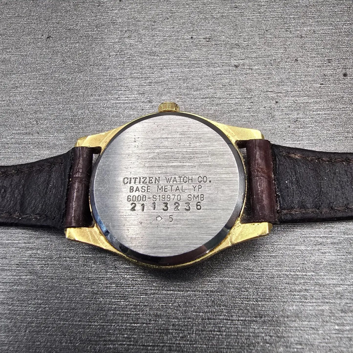 Citizen CQ Watch Women 23mm Gold Dial Gold Tone Daydate 6000-S19970 New Battery10