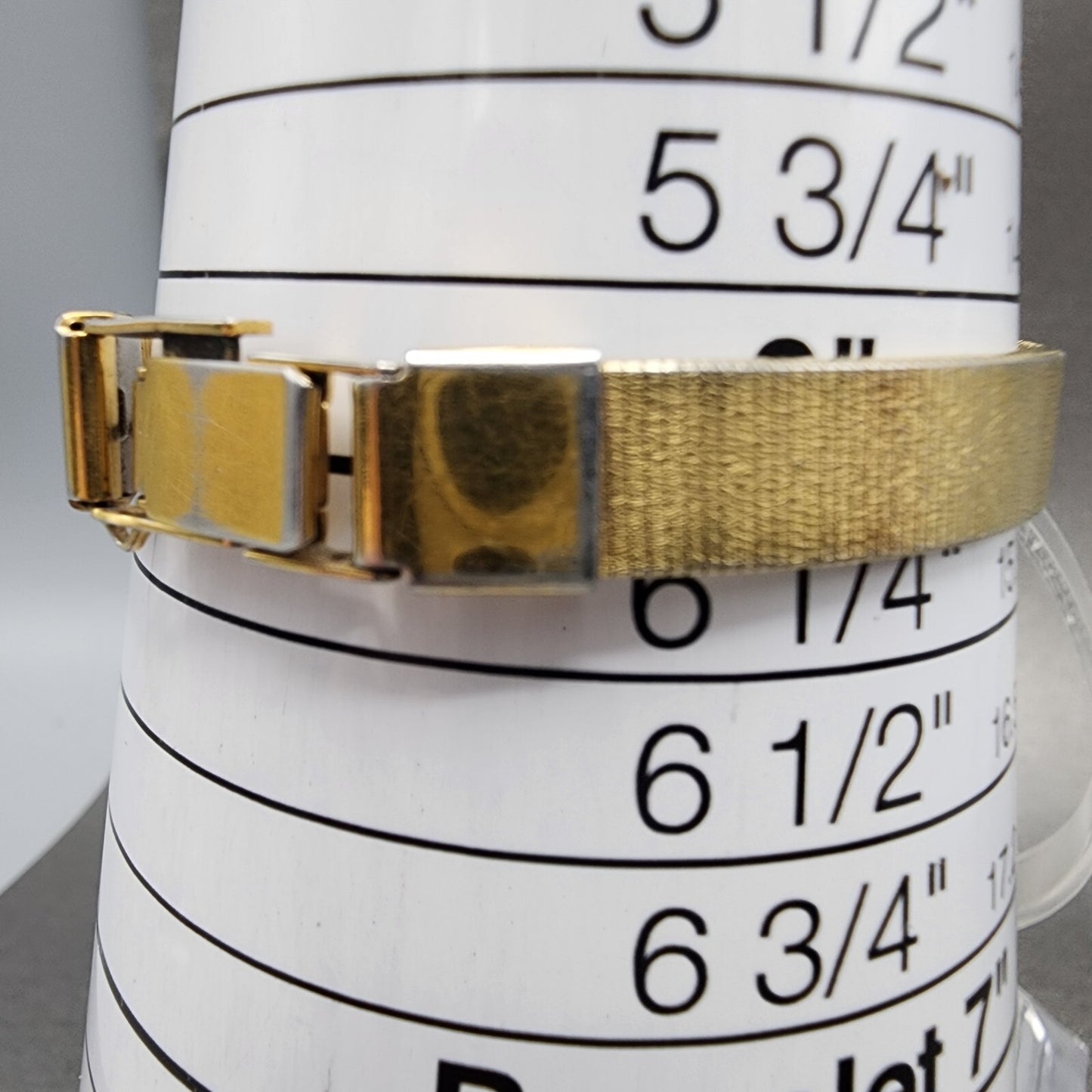 Seiko Watch Women 20mm Champagne Dial Gold Tone Octagon 1421-5619 New Battery