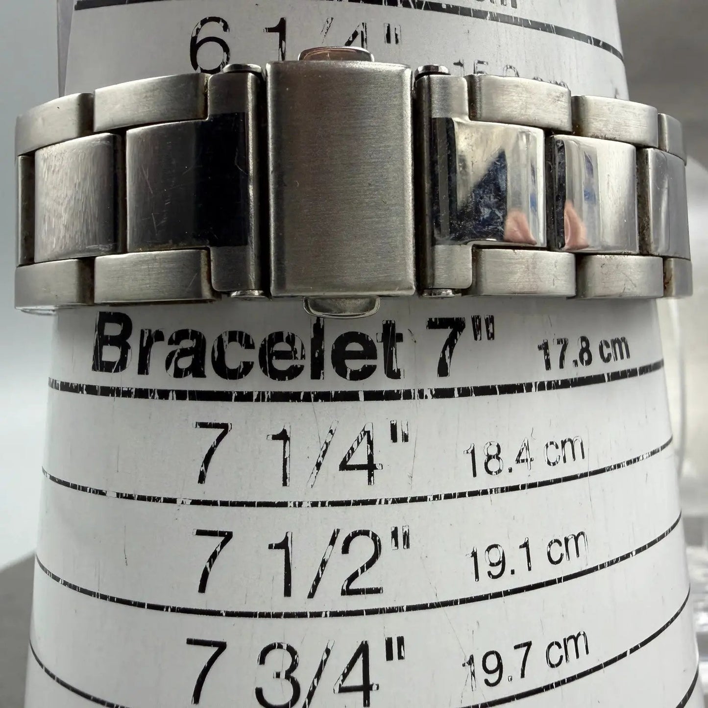 Croton Watch Men 38mm White Dial Silver Tone Daydate Round RT-144M New Battery10