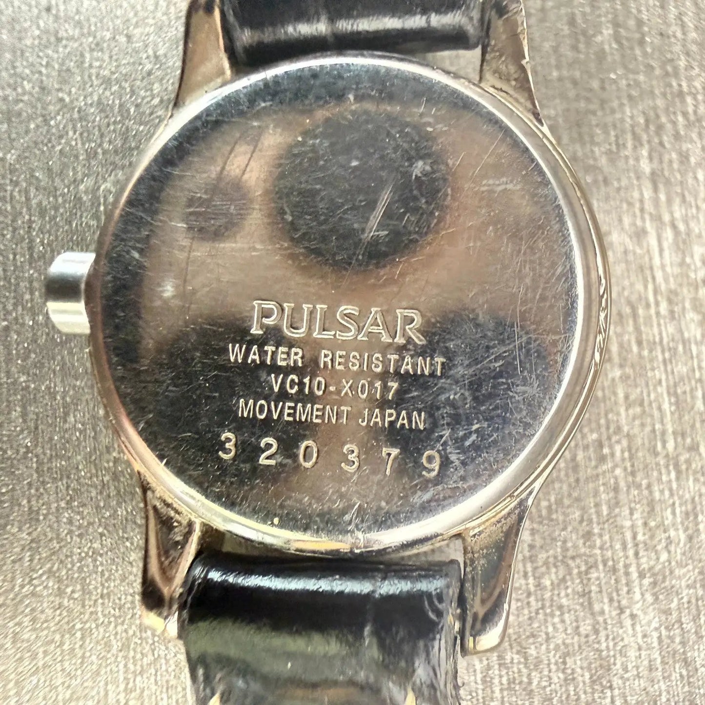 Seiko Pulsar Watch Women 21mm MOP Dial Silver Tone Round VC10-X017 New Battery10
