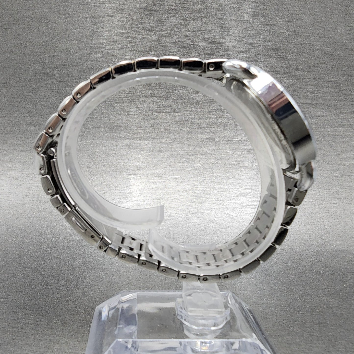 Coach Lex Watch Women 32mm White Dial Two Tone Round W6050 New Battery