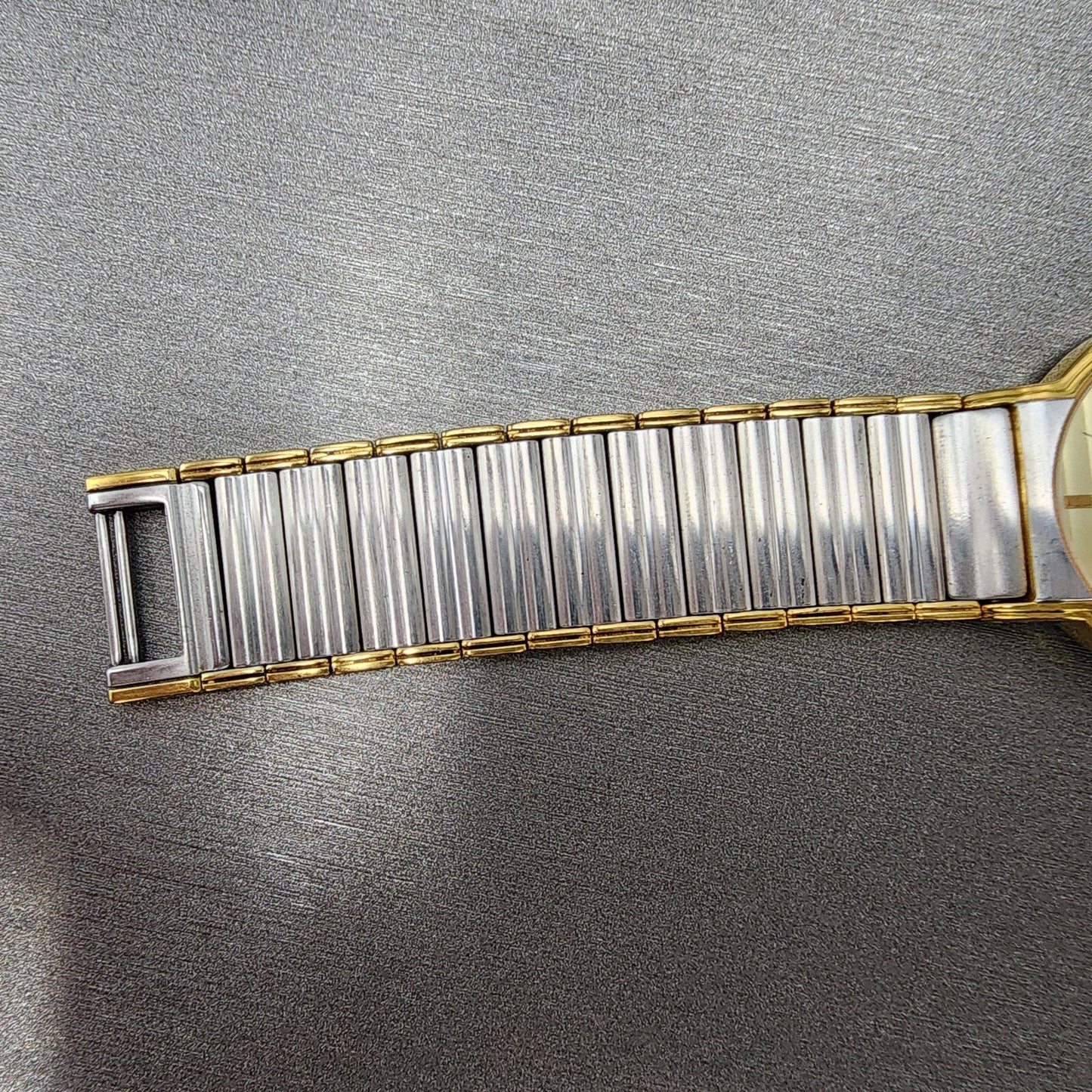 Seiko Arc Watch Men 30mm Champagne Dial Two Tone Round 5P30-6A70 PARTS