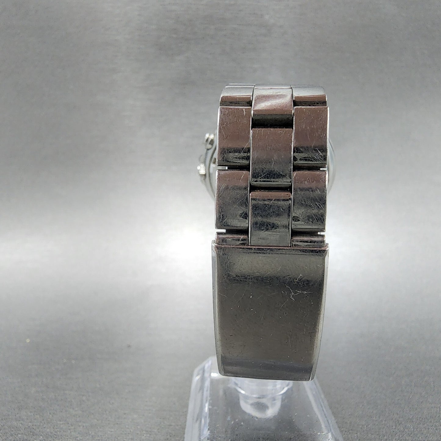 Seiko Spirit Auto quartz Watch Men 38mm White Dial Steel Date 5M25-6A00 PARTS