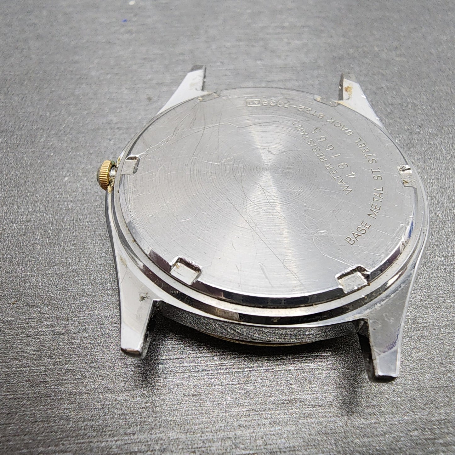 Seiko SQ Watch Men 35mm Gray Dial Two Tone Daydate READ!!! 81227039 New Battery10