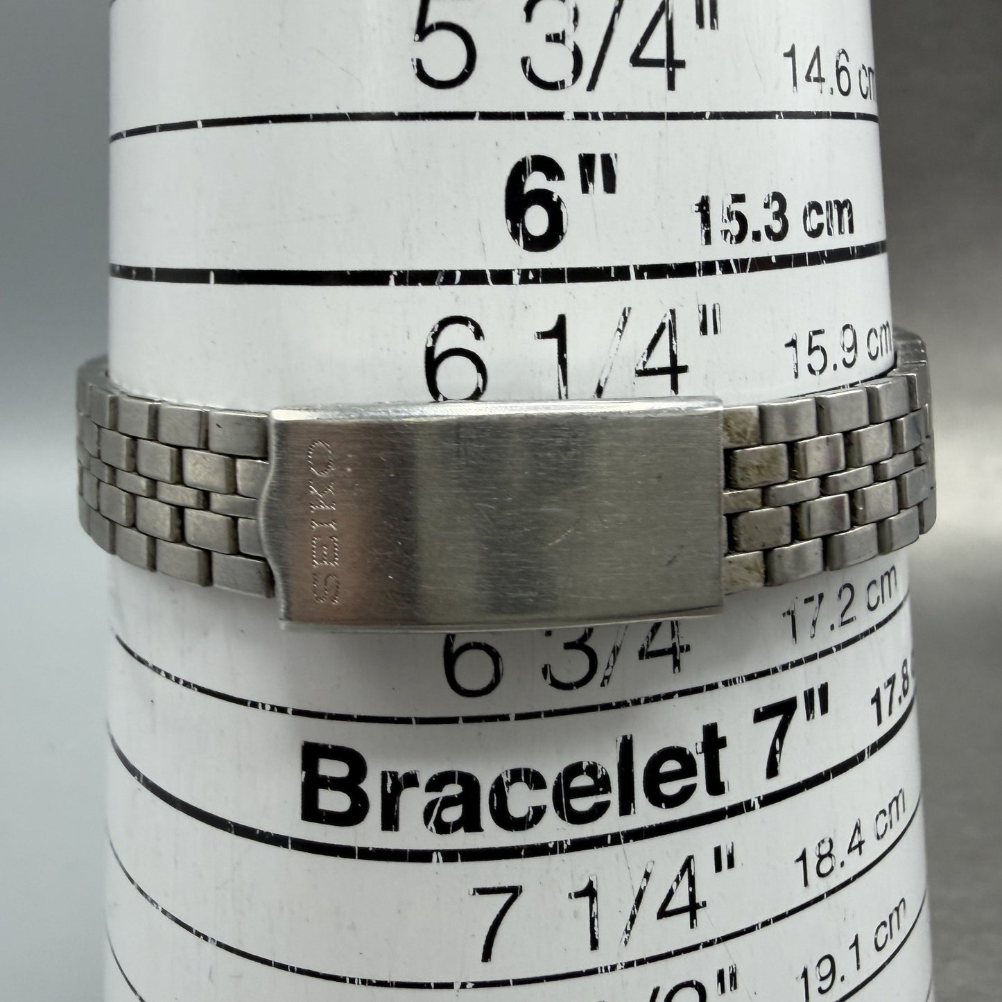 Seiko 5 Automatic Watch Women 25mm Silver Dial Steel Daydate 2906-0140 PARTS11