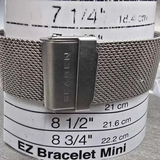 Skagen Watch Men 38mm Silver Dial Silver Tone Round 916XLSSS PARTS Small Seconds12