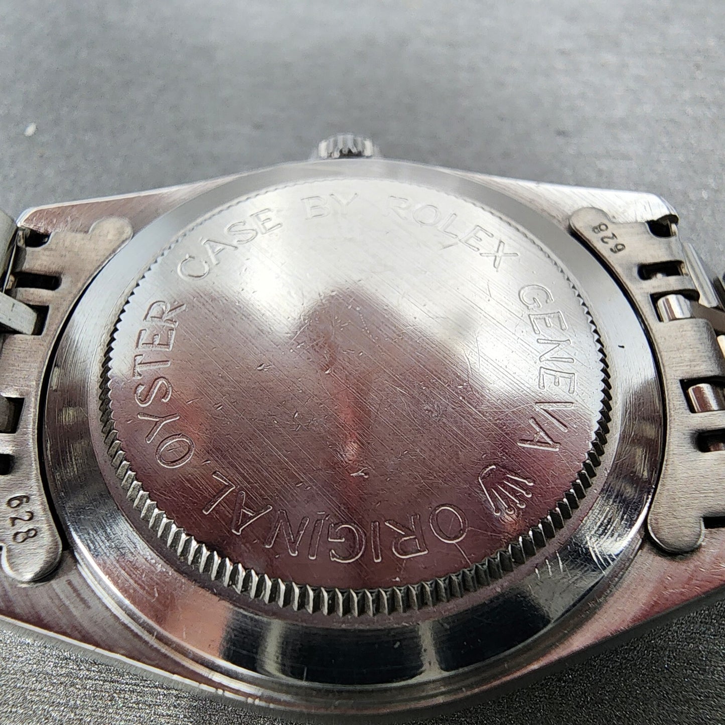 Tudor Prince Oysterdate Watch Men 35mm Linen Champagne Dial Steel Fluted Bezel