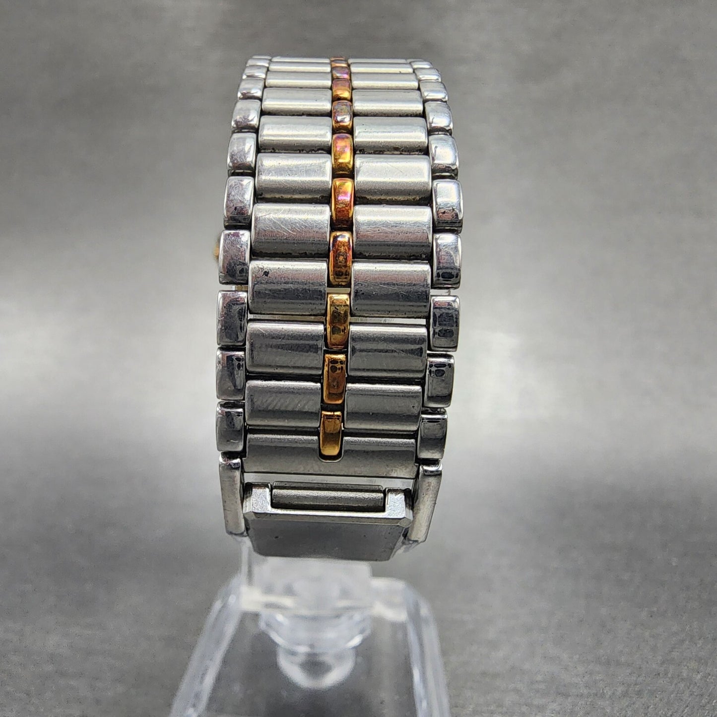 Citizen Exceed Watch Men 32mm White Dial Two Tone Round 2730-954785 New Battery