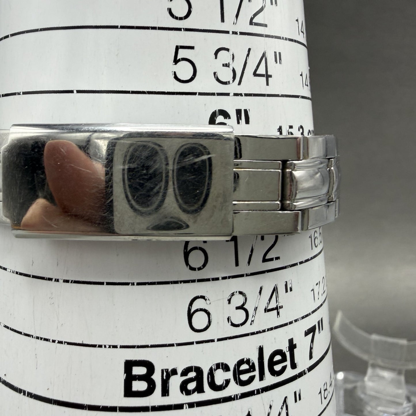 Bulova TFX Watch Women 26mm White Dial Silver Tone Date Round 36M00 New battery10