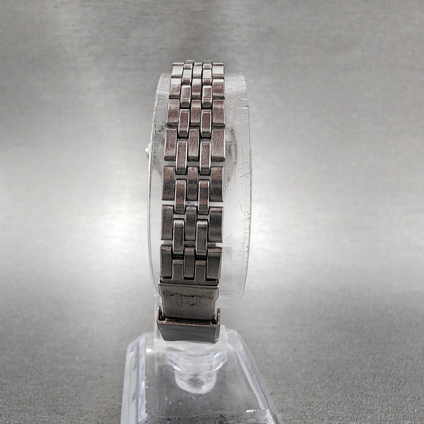 Seiko Automatic Watch Women 24mm Silver Dial Silver Tone Daydate 2706-0290 Runs