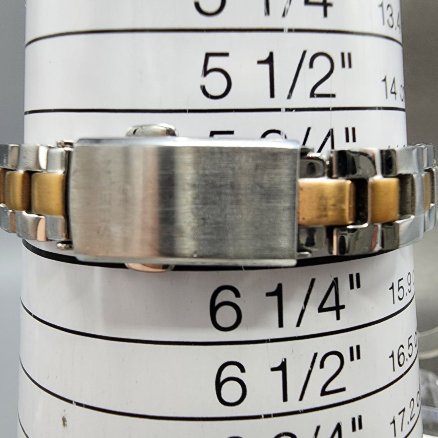 Casio Sheen SHW5000 Watch Women 26mm White Dial Two Tone Date Round Works10