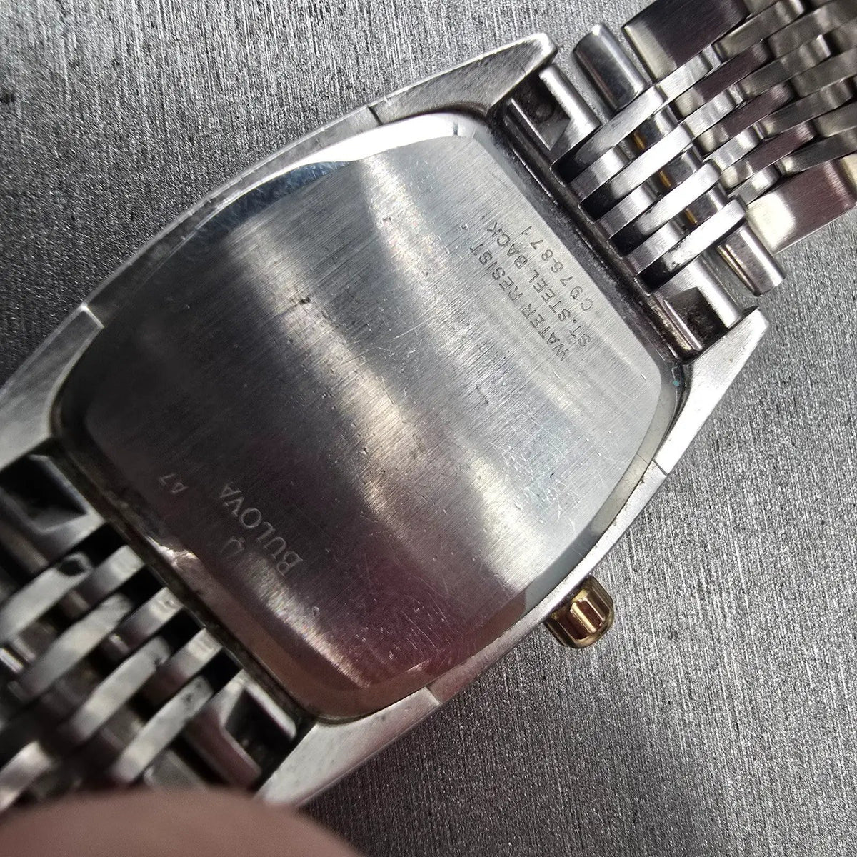 Bulova Watch Women 30mm MOP Dial Two Tone Diamonds Tonneau 98R004 New Battery10