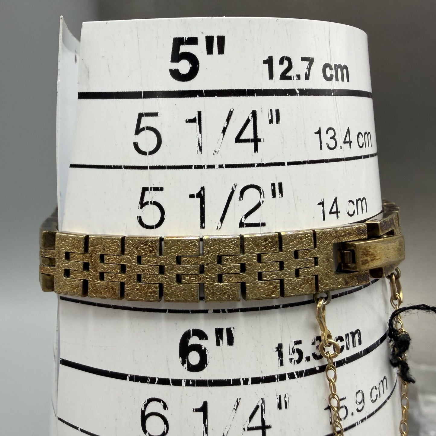 Seiko Watch Women 16mm Champagne Dial Gold Tone Rectangle 5420-5079 New Battery10