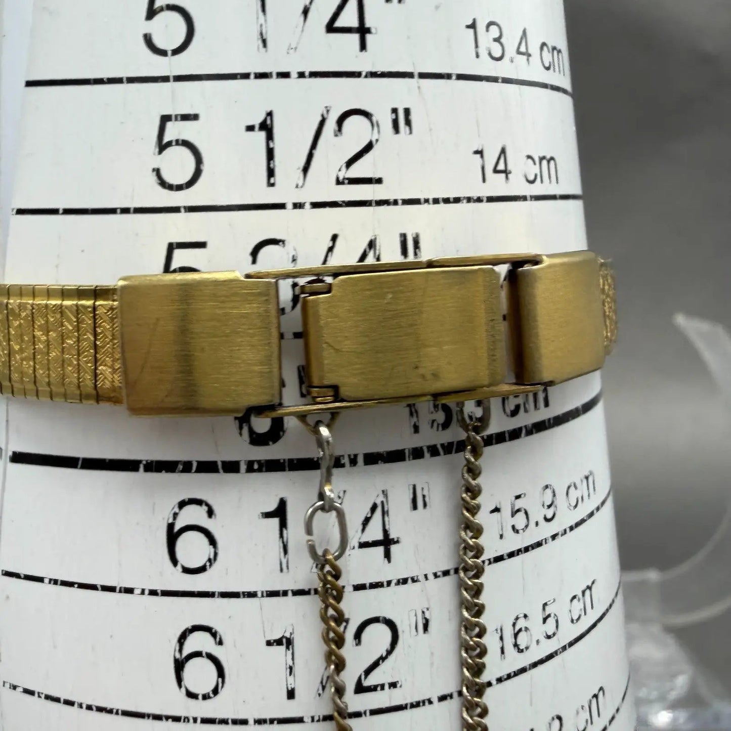 Citizen CQ Watch Women 17mm Black Dial Gold Tone Round 2951-S07581 New Battery10