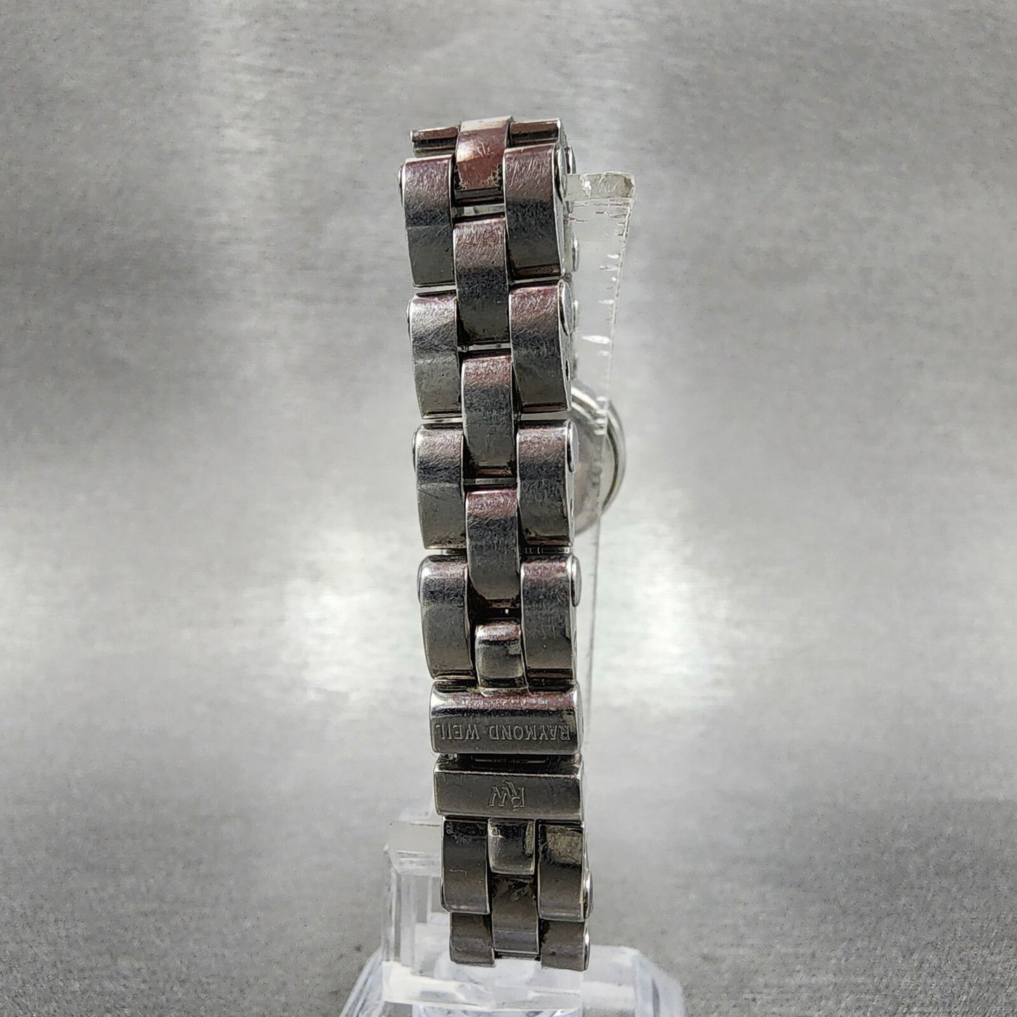 Raymond Weil Watch Women 21mm White Dial Silver Tone Round 5817 New Battery