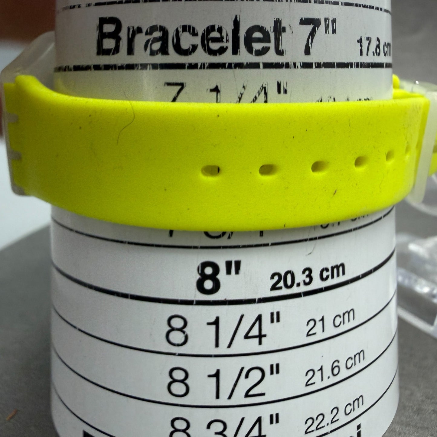 Swatch TRACOLLA Watch Men 34mm Yellow Dial Clear Case Round GK340 New Battery10