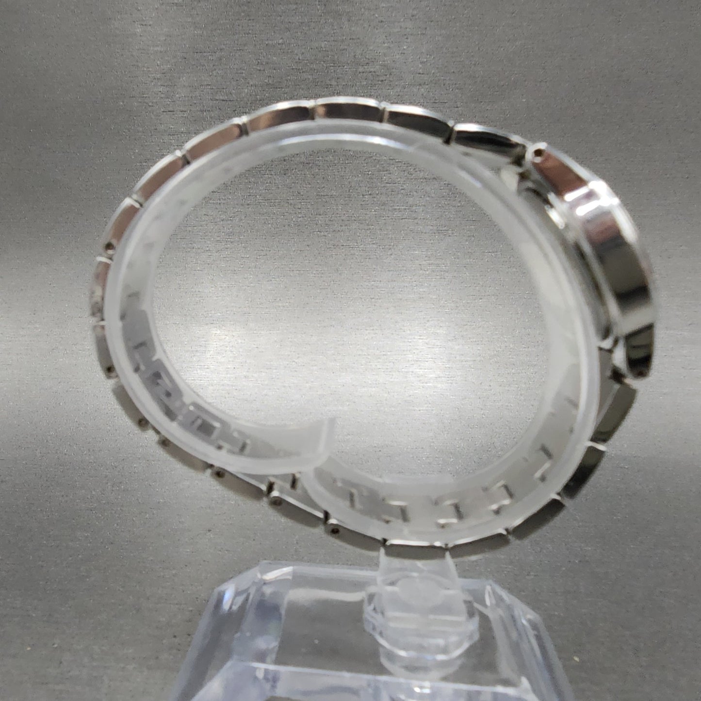 Givenchy Watch Women 24mm Black Dial Stainless Steel Round New Battery