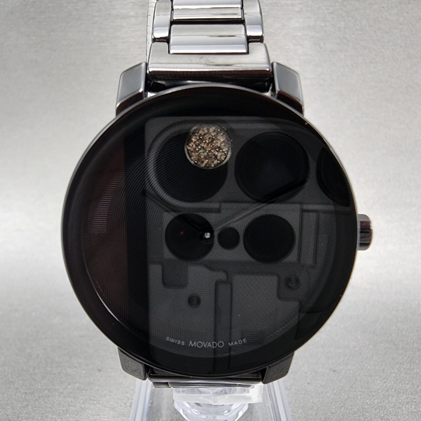 Movado Bold Evolution 2.0 Watch Women Black Dial Black Ceramic Round 3601235