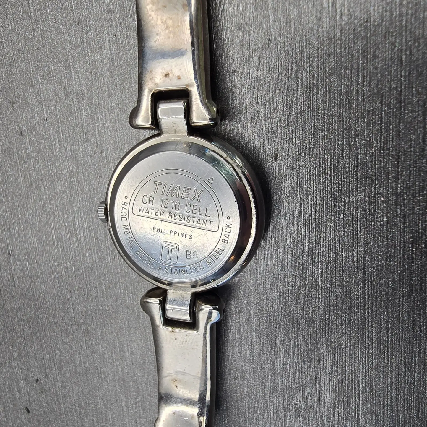 Citizen Watch Women 21mm Gray Dial Silver Tone Round 5920-H23441 New Battery VTG10