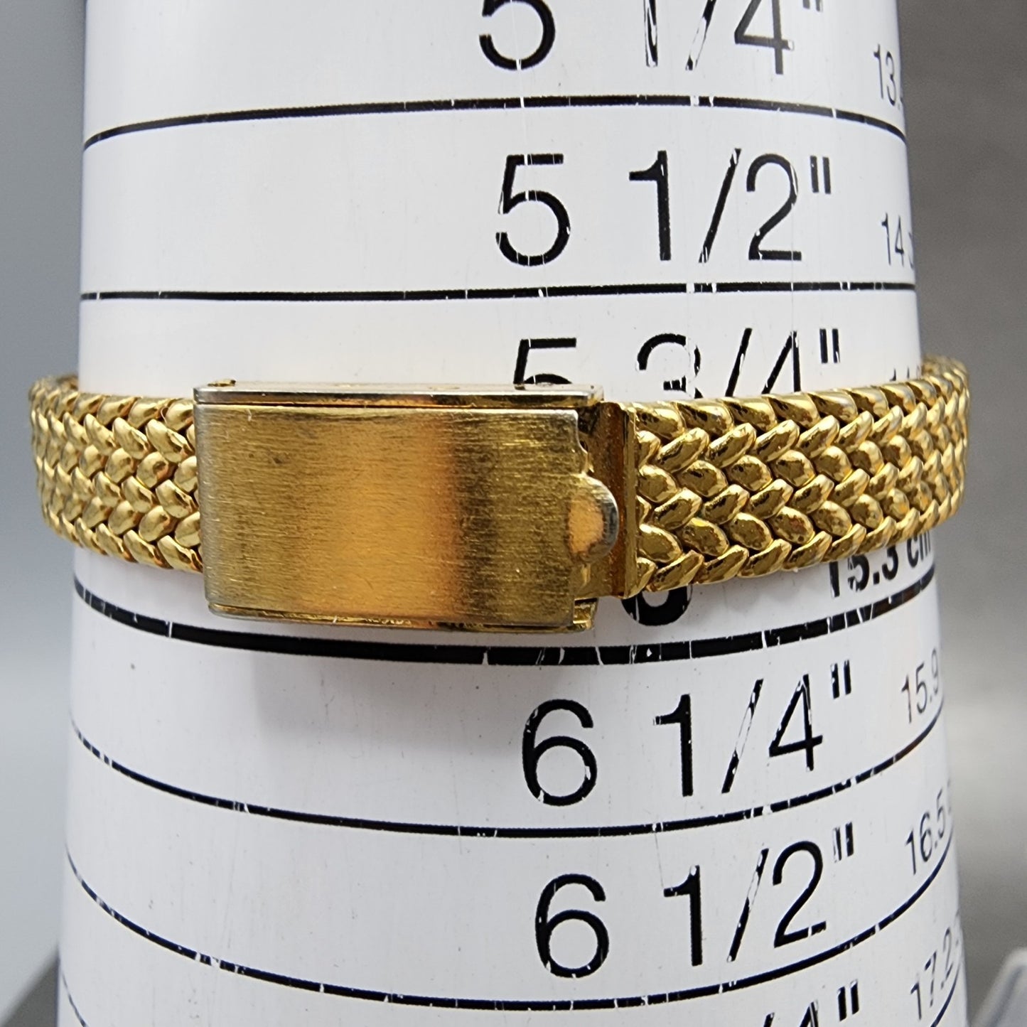 Jules Jurgenson Watch Women 17mm Champagne Dial Gold Tone Mesh Band New Battery10