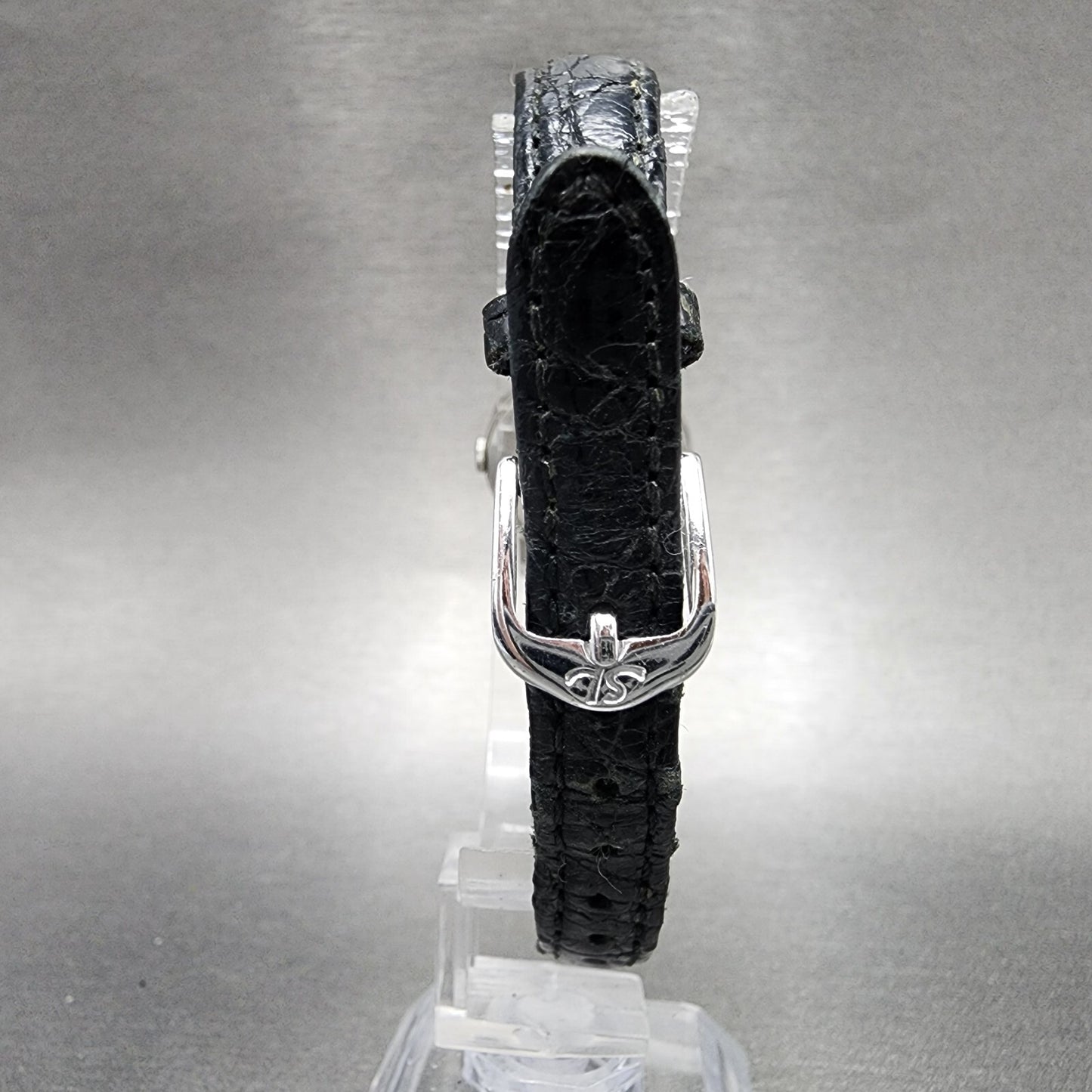 Seiko Watch Women 21mm Silver Dial Silver Tone Round 2C21-0130 New Battery