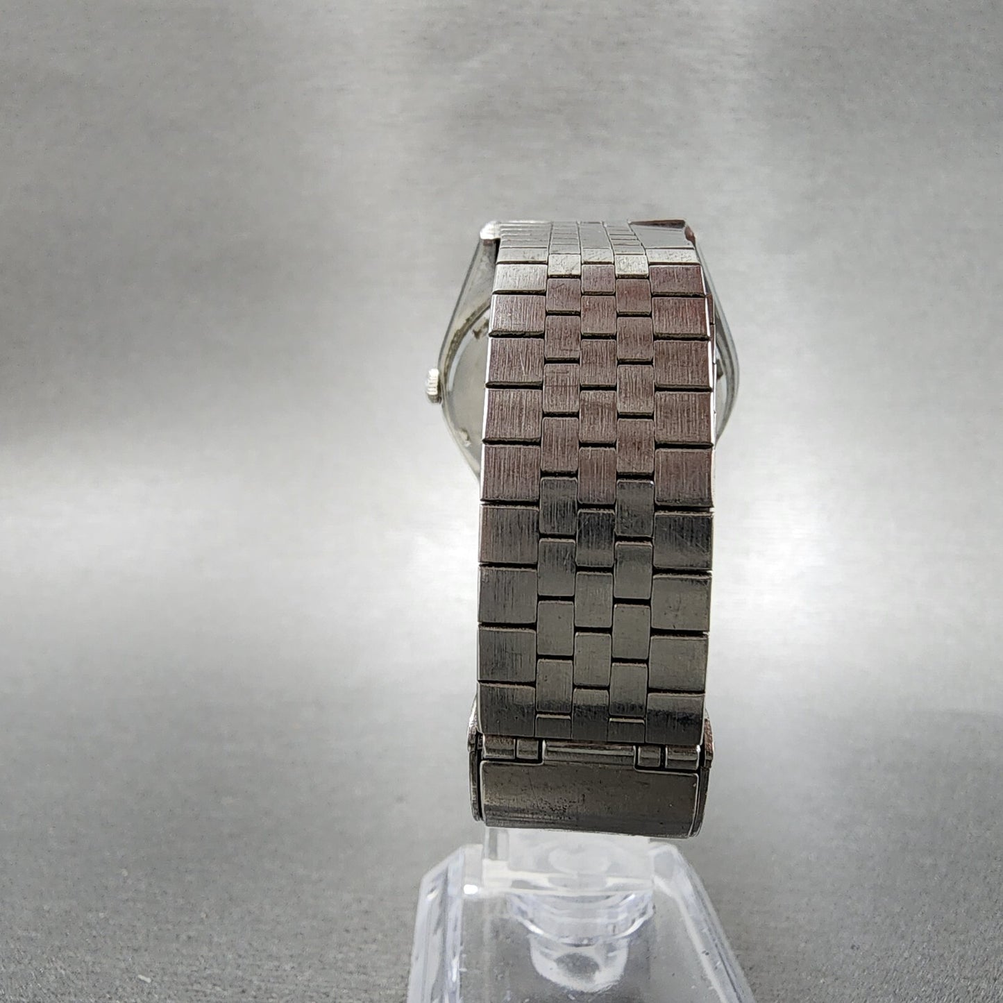 Seiko Type II Watch Men 36mm Green Dial Silver Tone Daydate 7546-8230 New Batt