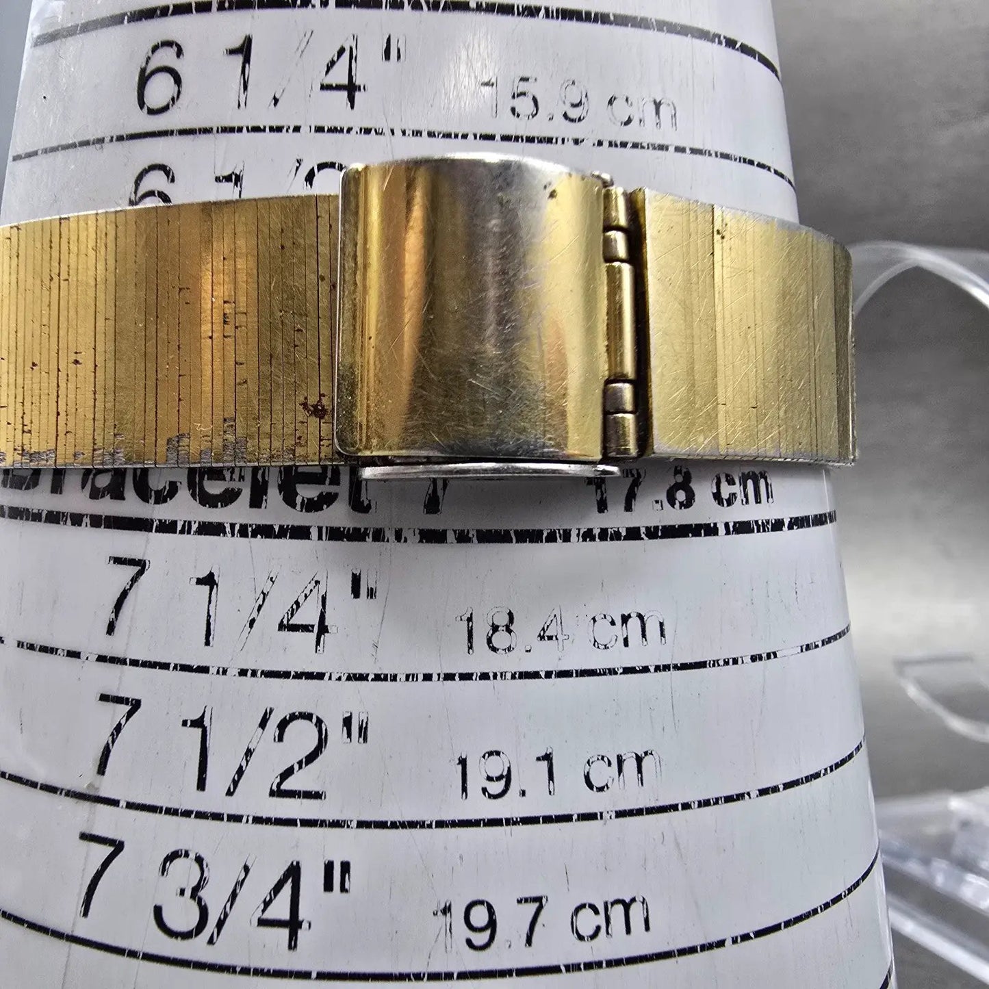 Seiko Analog Digital Watch Men 30mm Champagne Dial Gold Tone H448-5080 PARTS11