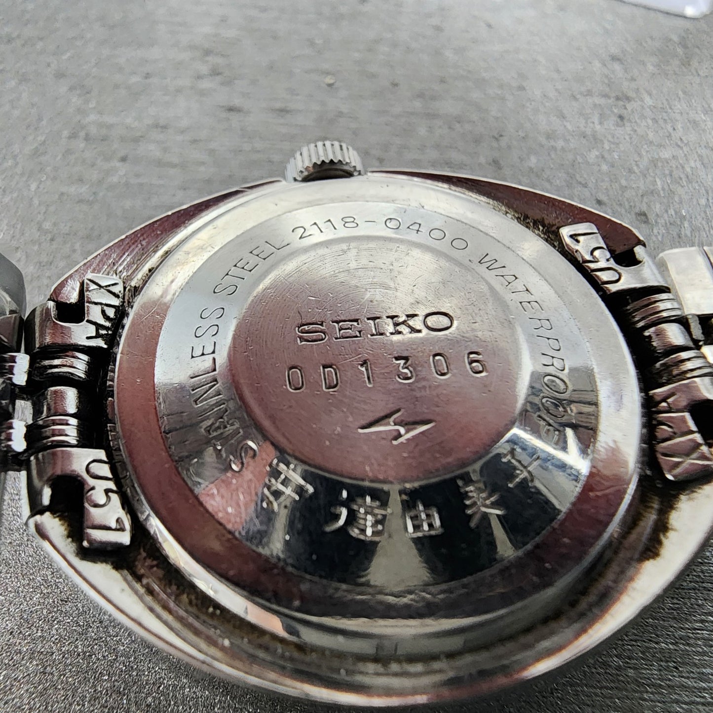 Seiko Watch Women 27mm Silver Dial Silver Tone Date Manual 2118-0400 Runs