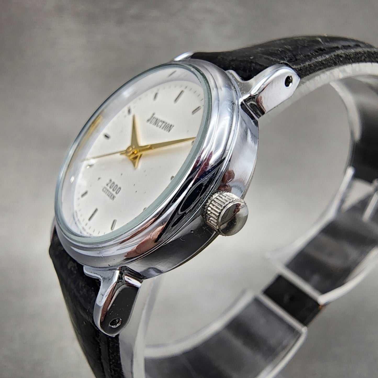 Citizen Junction 2000 Watch Women 26mm White Dial Silver Tone Round New Battery