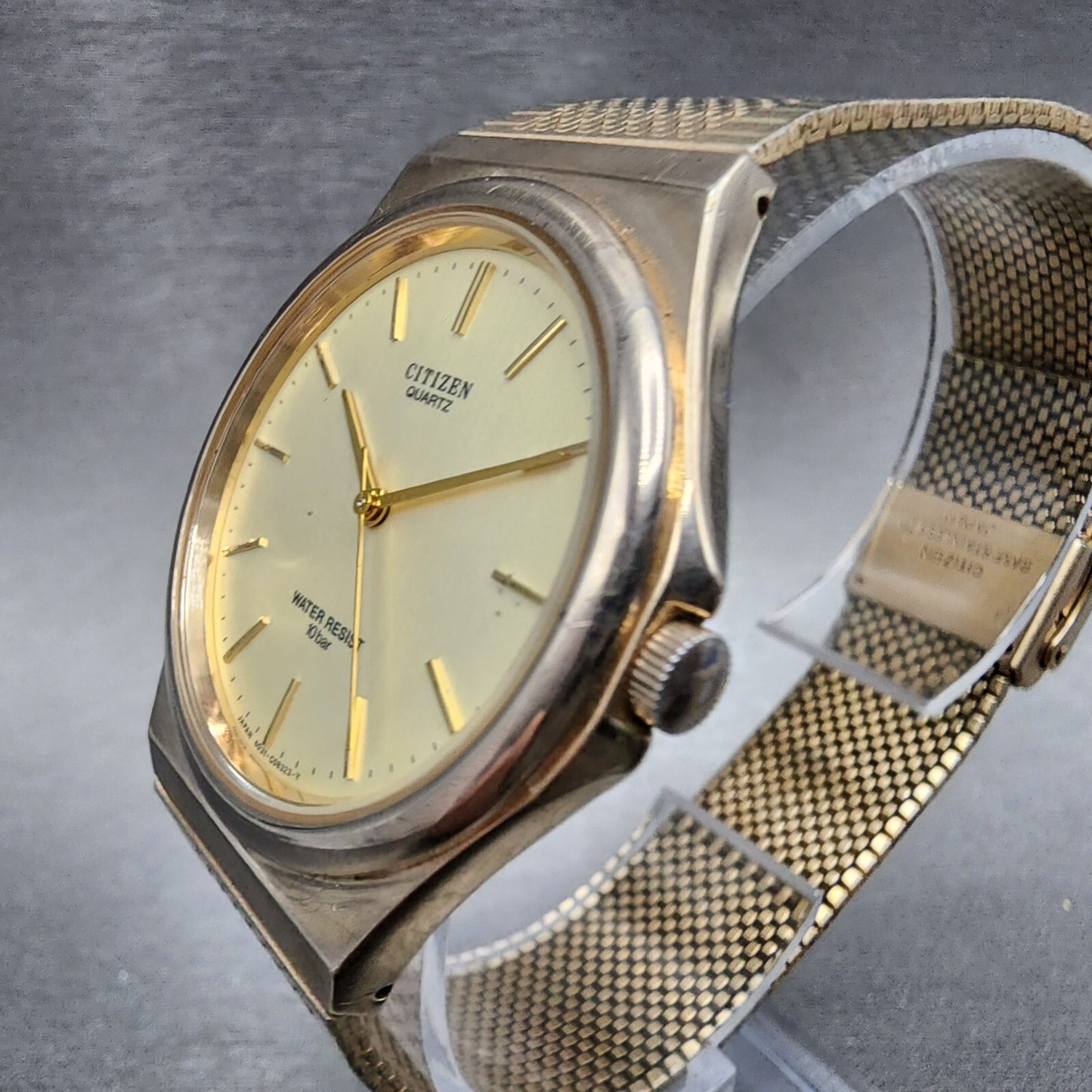 Citizen Watch Men 34mm Champagne Dial Gold Tone Round T4-G02638 PARTS
