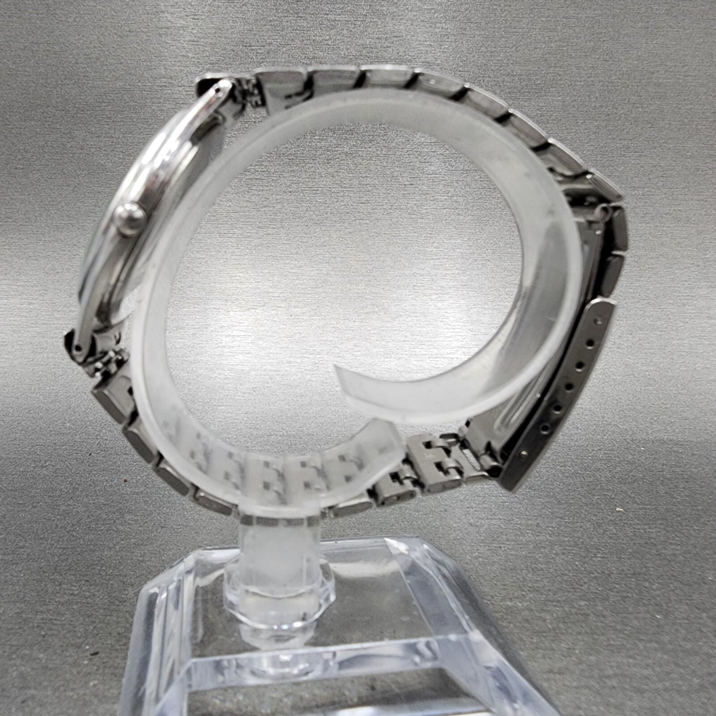 Seiko Watch Men 32mm Silver Dial Silver Tone Round 8620-0019 PARTS