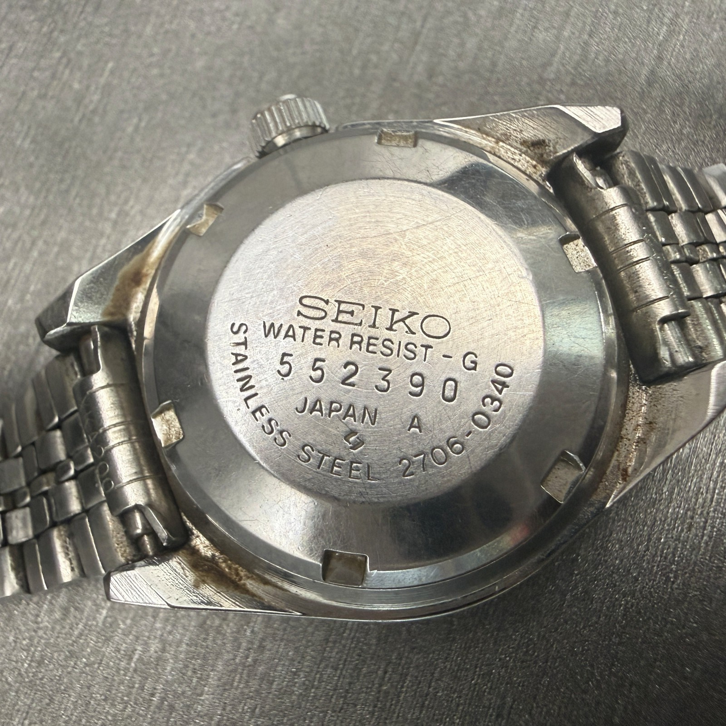 Seiko Watch Women 26mm White Dial Silver Round Daydate 2706-0340 Automatic Runs10