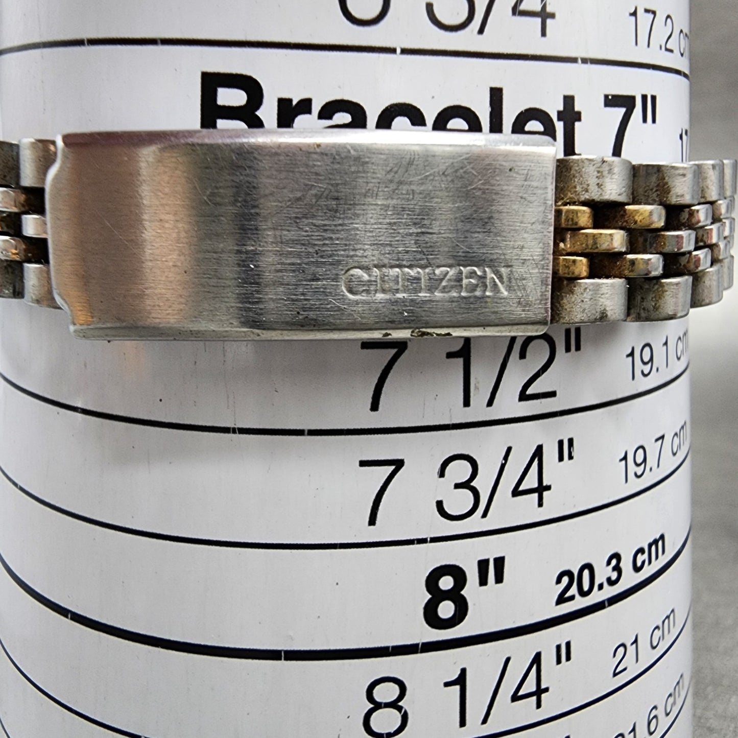 Citizen Automatic Watch Women 25mm Champagne dial Two Tone Daydate 4-947070 Runs