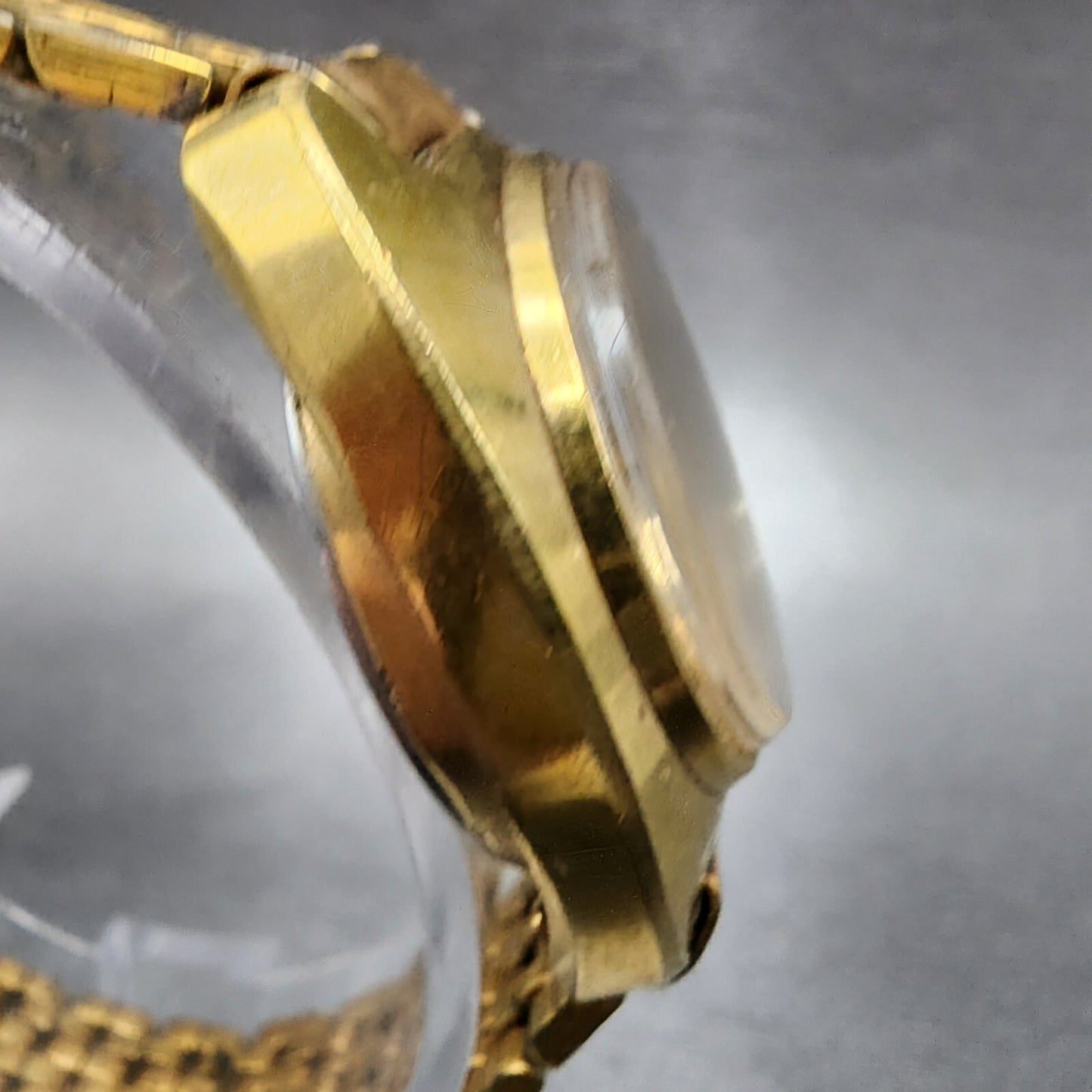 Citizen CosmostarV2 Watch Women 25mm White Dial Gold Tone Daydate Automatic Runs