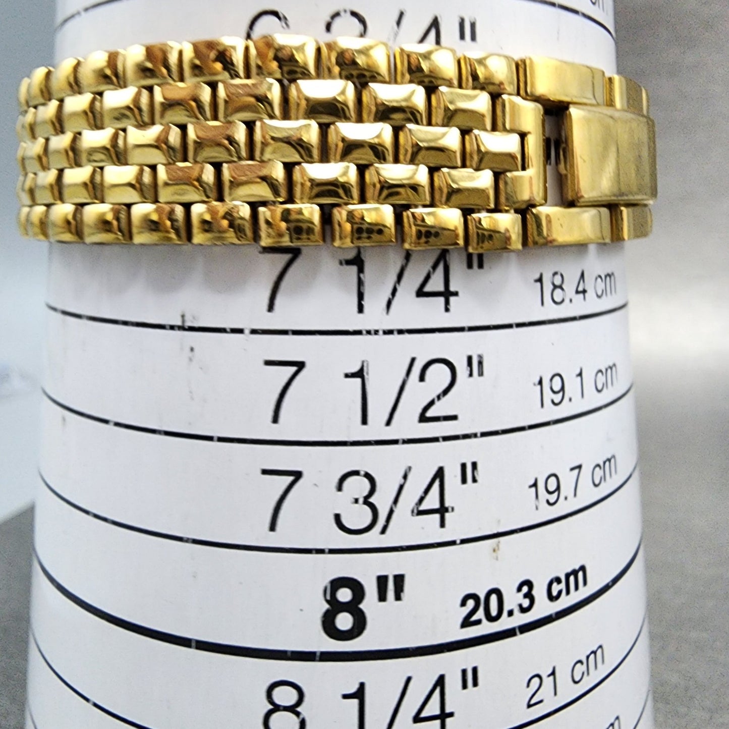 Citizen CQ Elegance Tank Watch Women 14mm Black Dial Gold Tone 5421S17764 NewBat10