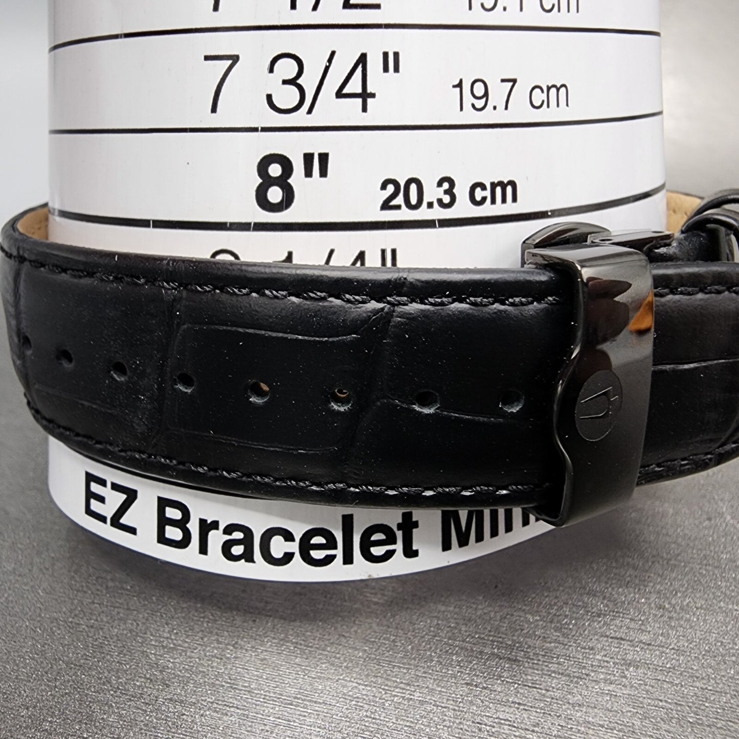 Bulova Sutton Watch Men 43mm Skeleton Dial Black Tone Round Automatic 98A283 B12