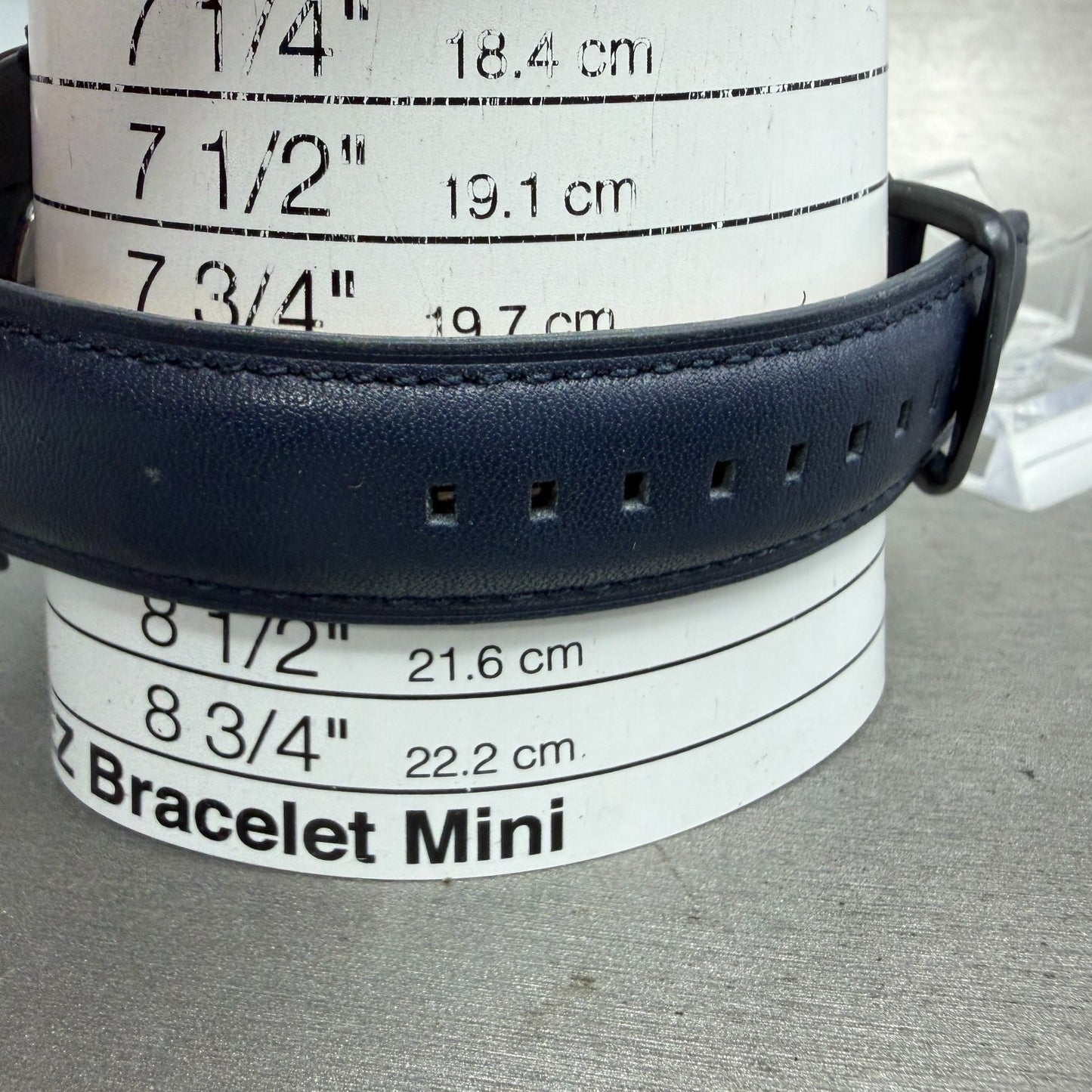 Fossil Watch Men 44mm Blue Dial Blue Tone Round Small Seconds FS5448 New Battery10