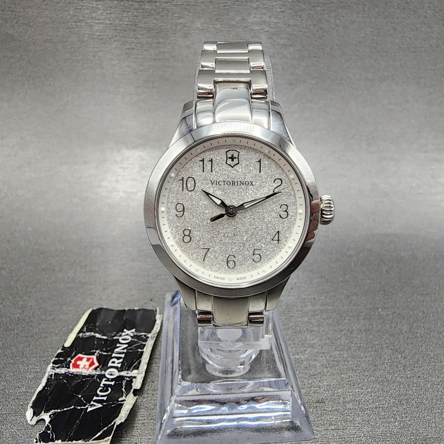 Victorinox Alliance XS Watch Women 28mm White Dial Stainless Steel Round 241840