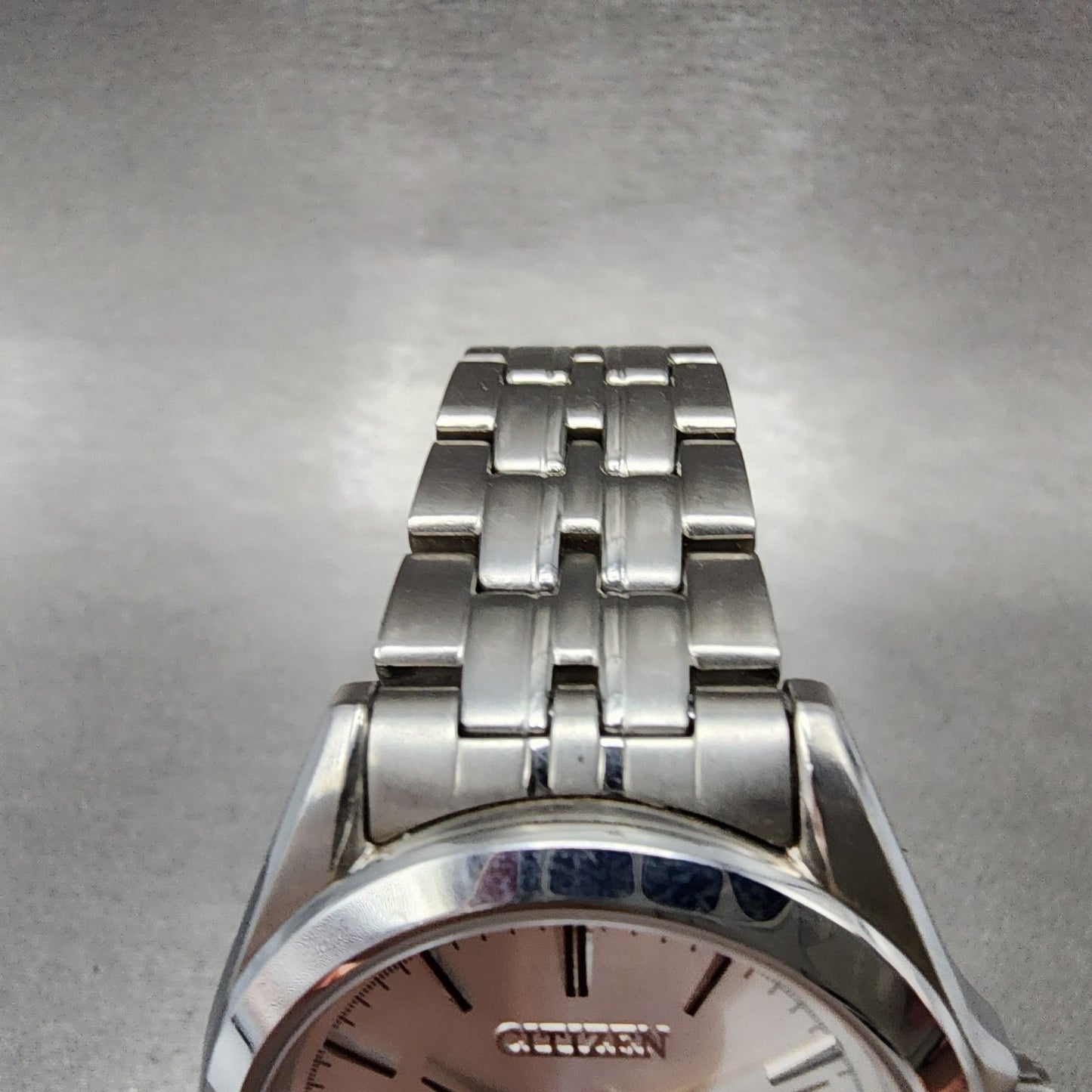 Citizen Forma Automatic Watch Men 37mm Silver Dial Silver Tone Daydate Runs