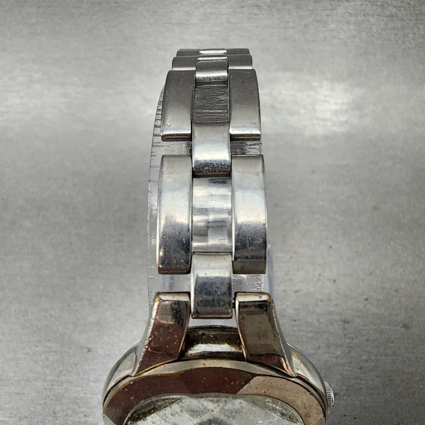 Seiko Lukia Watch Women 31mm Black Dial Silver Tone Daydate Round New Battery