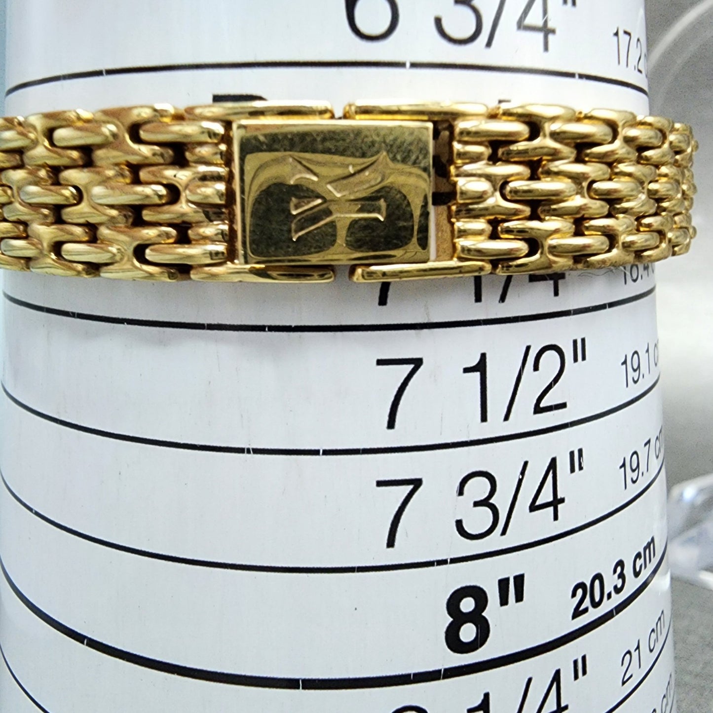 Yukiko KimiJima Emerald Watch Women 20mm MOP Dial Crysatl Bezel New Battery