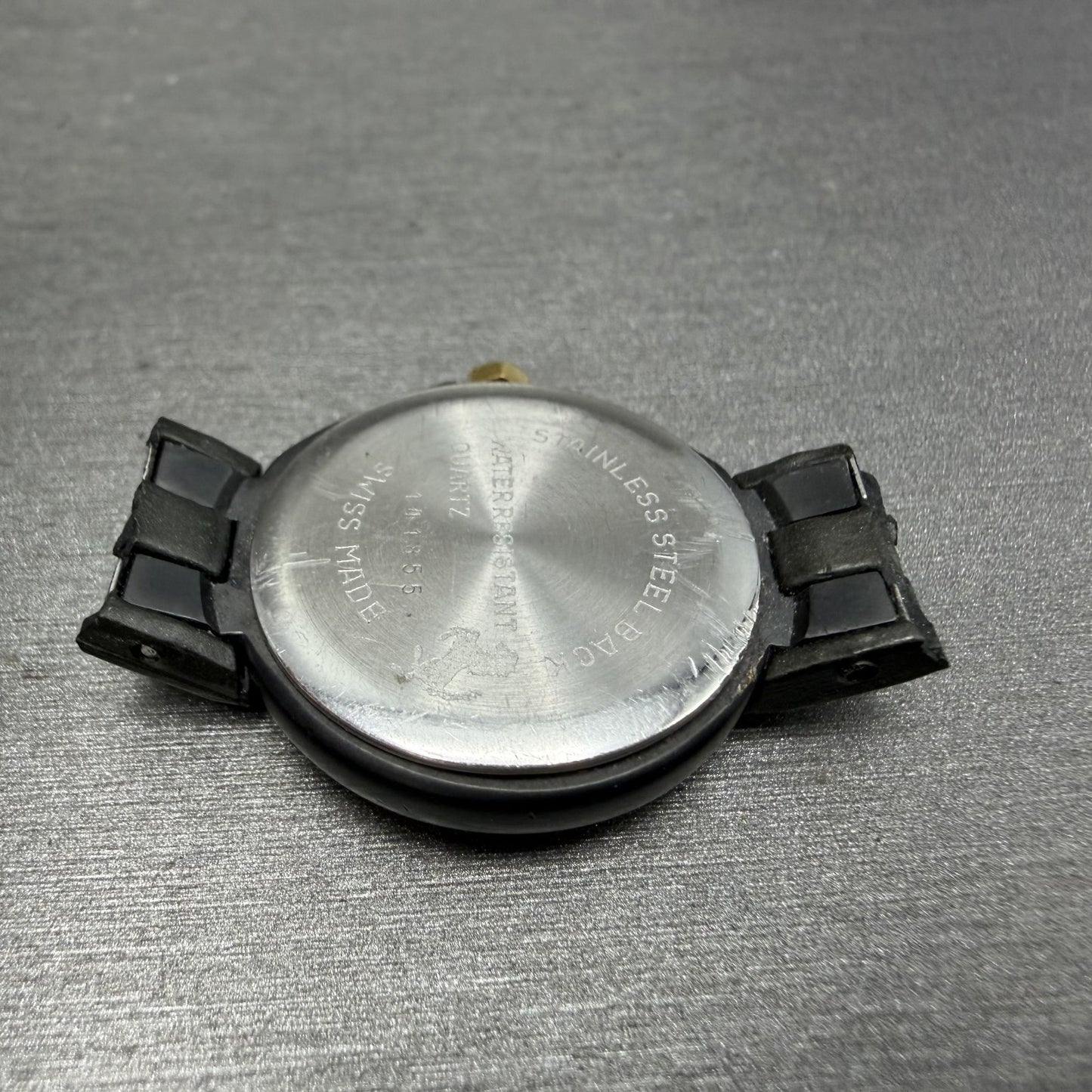 Ferrari Cartier Watch Women 26mm Red Dial Black Tone Date Round New battery10